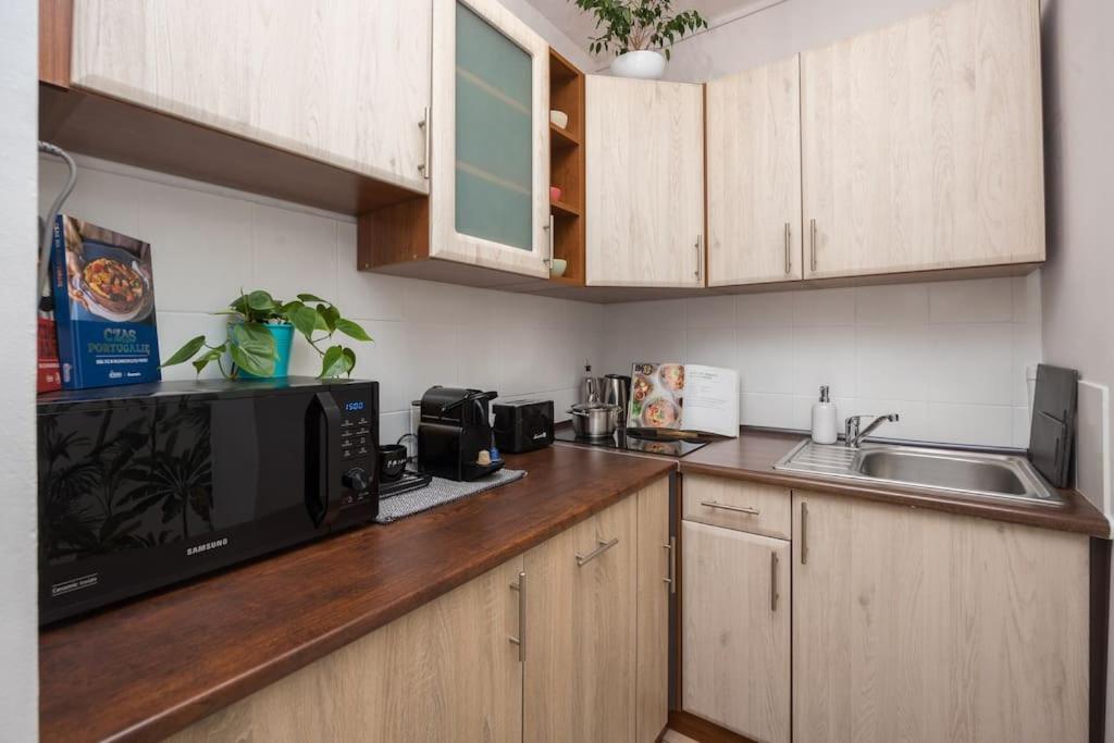 Specious City Center Studio With Park View Varsovie Extérieur photo